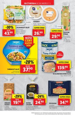 akční leták Lidl 4.1.2023-7.1.2023