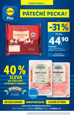 akční leták Lidl 4.1.2023-7.1.2023