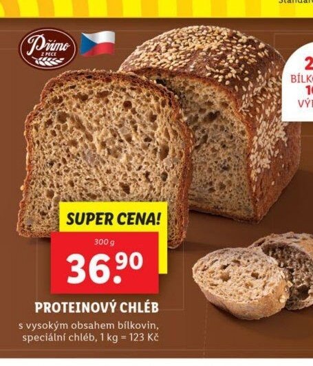 Proteinový chléb
