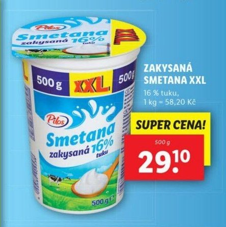 Zakysaná smetana XXL