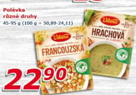 Instantní polévky Vitana