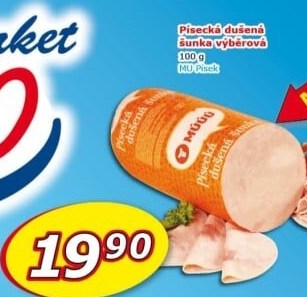 Šunka dušená Maso uzeniny Písek