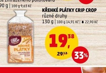 Křehké plátky Crip Crop