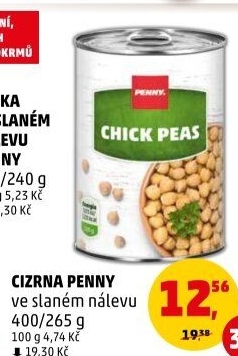 Cizrna sterilovaná Penny