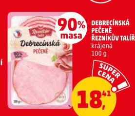 Debrecínská pečeně Řezníkův talíř