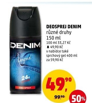 Deodorant sprej Denim