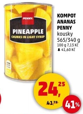 Kompot ananas Penny