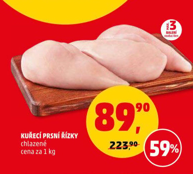 Kuřecí prsní řízky