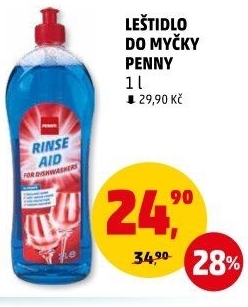 Leštidlo do myčky Penny