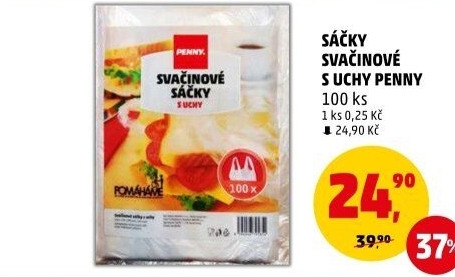 Sáčky svačinové s uchem Penny