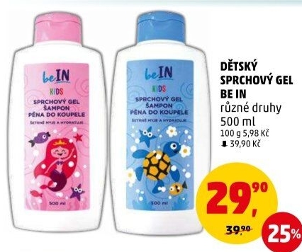 Sprchový gel dětský Kids Be In