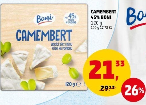 Sýr Camembert Boni