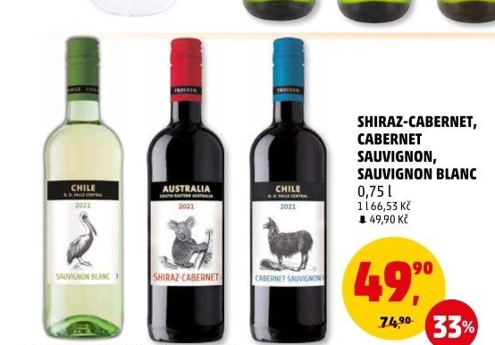 Víno Shiraz - Cabernet