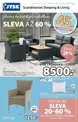 akční leták Jysk 3.4.2024-16.4.2024