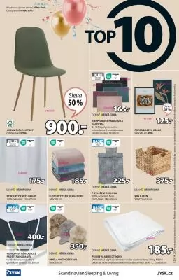 akční leták Jysk 3.4.2024-16.4.2024