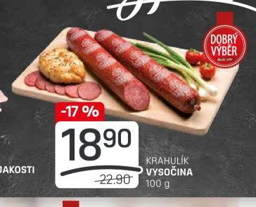 KRAHULÍK VYSOČINA 100 g