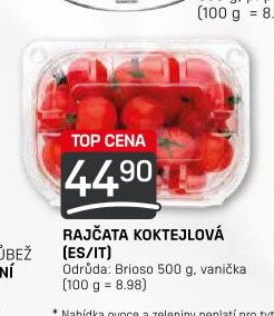 RAJČATA KOKTEJLOVÁ (ES/IT) 500 g