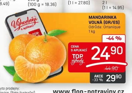 MANDARINKA VOLNÁ (GR/ES) 1 kg