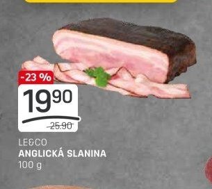 LE&CO ANGLICKÁ SLANINA