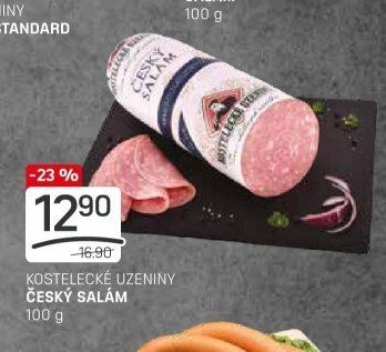 KOSTELECKÉ UZENINY ČESKÝ SALÁM