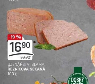 UZENÁŘSTVÍ SLÁMA ŘEZNÍKOVA SEKANÁ