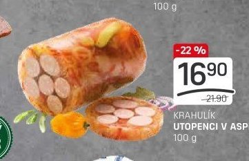 KRAHULÍK UTOPENCI V ASPIKU