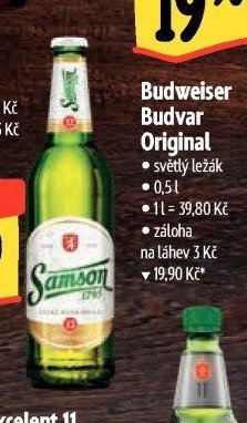 Samson 12 světlý ležák 0,5l