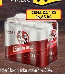 Gambrinus Original 10 6pack