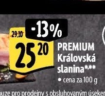 PREMIUM Královská slanina 100g