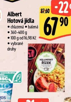 Albert Hotová jídla