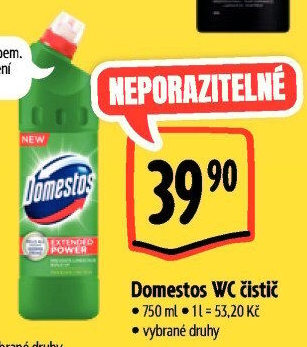Čistič WC gelový Domestos