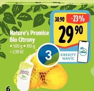Citrony bio Nature'