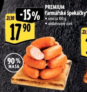 Farmářské špekáčky Premium Albertovo uzenářství