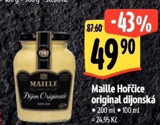 Hořčice dijonská Maille