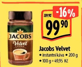 Instantní káva Jacobs Velvet