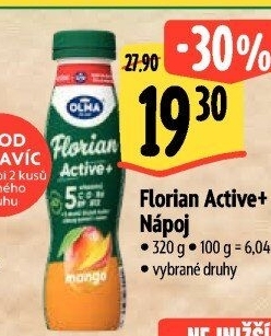 Jogurtový nápoj Florian Active+ Olma