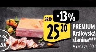 Královská slanina Premium Albertovo uzenářství