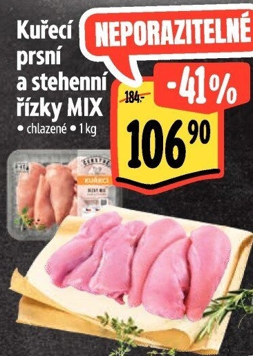 Kuřecí řízky mix Albert