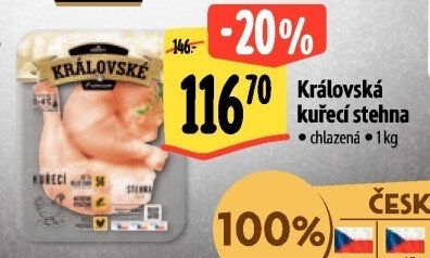 Kuřecí stehna královská Premium Albert