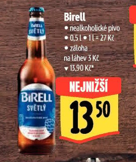 Nealkoholické pivo Birell