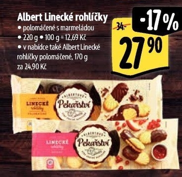 Rohlíčky linecké Albert