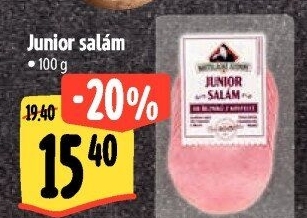 Salám Junior Kostelecké uzeniny