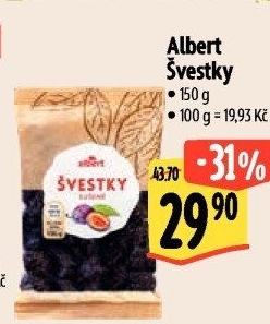 Sušené švestky Albert