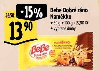 Sušenky BeBe Dobré ráno NaMěkko Opavia