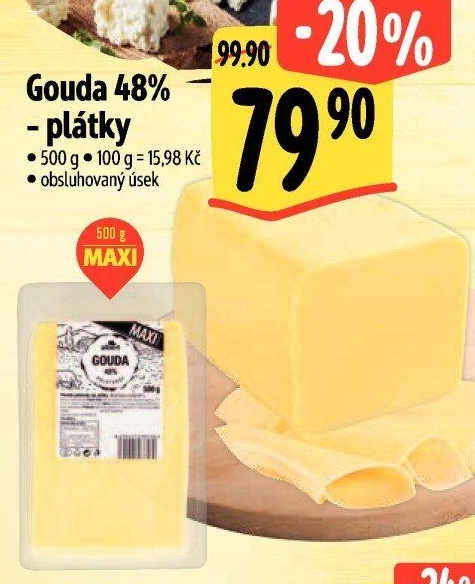 Sýr Gouda 48% Albert