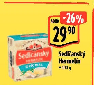 Sýr Hermelín Sedlčanský