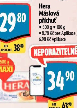 Tuk s máslovou příchutí Hera