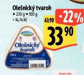 Tvaroh Olešnický Moravia