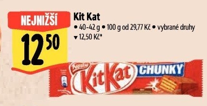 Tyčinka Kit Kat Nestlé