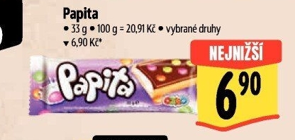 Tyčinka Papita Sölen